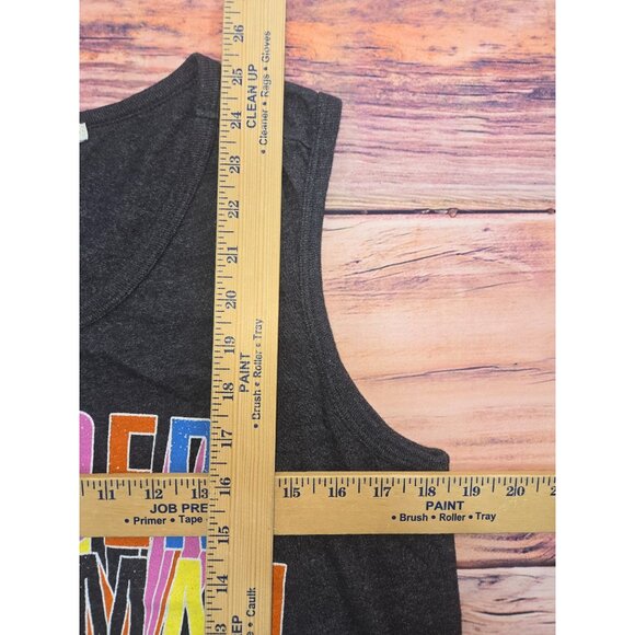 Wonder Woman Sleeveless Tank Top Small Junk Food Charcoal - Picture 7 of 7